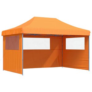 vidaXL Partytelt 292 x 440 x 315 cm Oransje Oxford Stoff