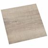 vidaXL Selvheftende Gulvplanker 30,5 x 30,5 cm 20 pcs PVC Gammelt tre