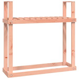vidaXL Vedstativ 110x35x108,5 cm heltre douglasgran