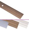 vidaXL Gulvprofiler 5 stk aluminium 90 cm brun