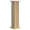 vidaXL Planteholder Sonoma eik 30,5 x 30 x 100,5 cm Konstruert tre