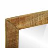 vidaXL Baderomsspeil Rektangul&aelig;r Brun 50 x 22 x 70 cm Massiv mango tre
