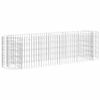 vidaXL Gabion h&oslash;ybed galvanisert jern 190x50x50 cm