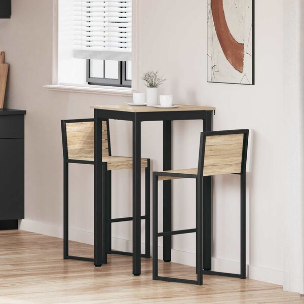 vidaXL Spisebord Konstruert tre