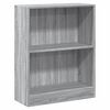 vidaXL Bokhylle gr&aring; sonoma 60x24x76 cm konstruert tre