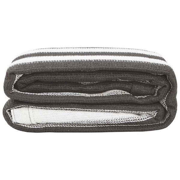 vidaXL Teltteppe 200x200 cm antrasitt og hvit