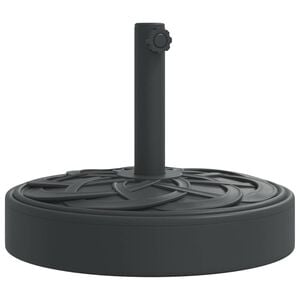 vidaXL Parasollfot for &Oslash;38 / 48 mm stenger 25 kg rund