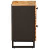 vidaXL Sengekabinett med skuff Brun 50 x 33 x 60 cm Massiv mango tre