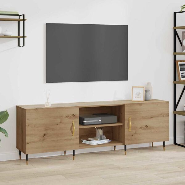 vidaXL TV-skap artisan eik 150 x 30 x 50 cm Konstruert tre