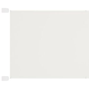 vidaXL Vertikal markise hvit 140x420 cm oxfordstoff