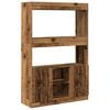 vidaXL Highboard gammelt tre 92x33x140 cm konstruert tre