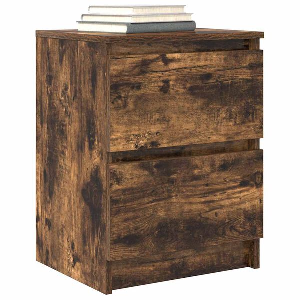 vidaXL TV-benk r&oslash;kt eik 40x35x54 cm konstruert tre