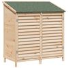 vidaXL Hagehus Naturlig 106 x 56 x 113,5 cm Massiv Furu Tre