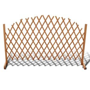 vidaXL Espaliergjerde heltre 180 x 100 cm
