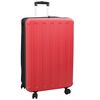 vidaXL Koffert med l&aring;s R&oslash;d 50 x 30 x 76 cm ABS-plast