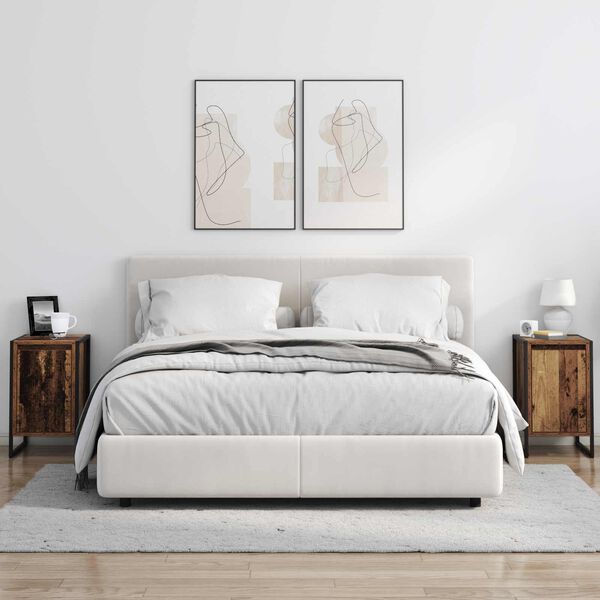 vidaXL Nattbord Gamle tre 39,5 x 30 x 50 cm Konstruert tre