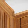 vidaXL Hageskap med skuff Naturlig 78 x 36,5 x 78cm Solid akasietre