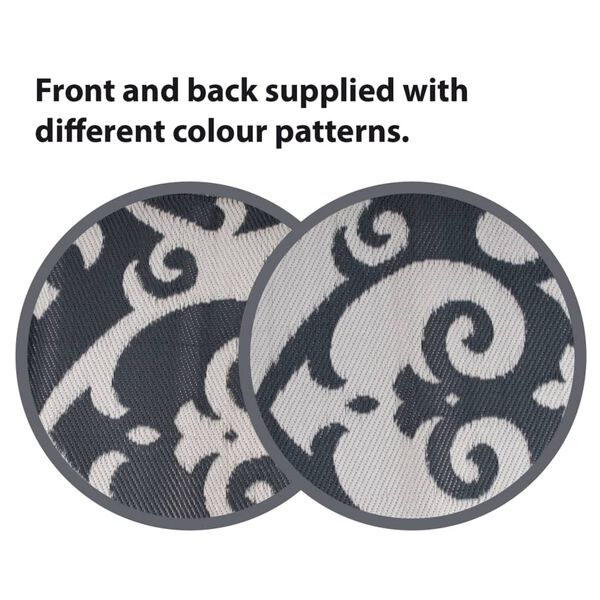 Bo-Camp Uteteppe Chill mat Oriental 2,7x2 m L champagne