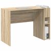 vidaXL Skrivebord Sonoma eik 109 x 50 x 78 cm Konstruert tre