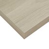 vidaXL Flytende vegghyller 2 stk eik 60x23,5x3,8 cm MDF