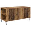 vidaXL Kaffebord med skuff Gamle tre 102 x 44,5 x 50 cm Konstruert tre
