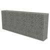 vidaXL Gabion med topp- og bunnlokk galvanisert st&aring;l 300x50x150 cm