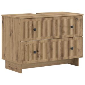 vidaXL Baderomsvaskeskap EDE Artisan eik 82 x 41 x 59 cm