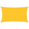 vidaXL Solseil 160 g/m&sup2; rektangul&aelig;r gul 5x8 m HDPE