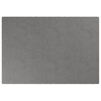 vidaXL Vektdyne med trekk grå 137x200 cm 6 kg stoff