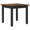 vidaXL Kaffebord R&oslash;yk Eik 40 x 40 x 36 cm Konstruert tre