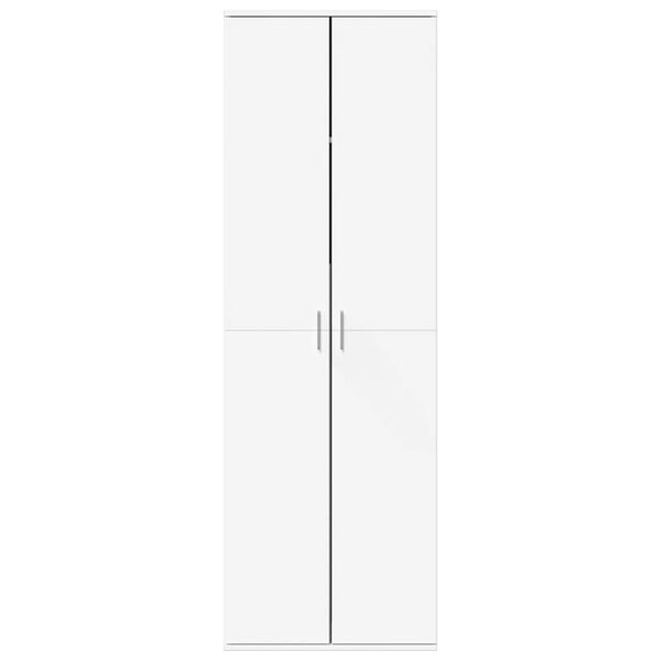 vidaXL Highboard hvit 60x35x180 cm konstruert tre