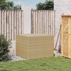 vidaXL Putekasse blandet beige 291L cm polyrotting