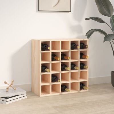 vidaXL Vinhylle grå 62x25x62 cm heltre furu | vidaXL.no