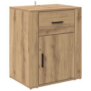 vidaXL Nattbordskap Artisan Eik 35 x 50 x 60 cm Konstruert tre