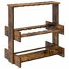 vidaXL Biljardqueue stativ Konstruert tre 60 x 35 x 60 cm R&oslash;kt Eik