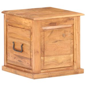vidaXL Kiste 40x40x40 cm heltre akasie