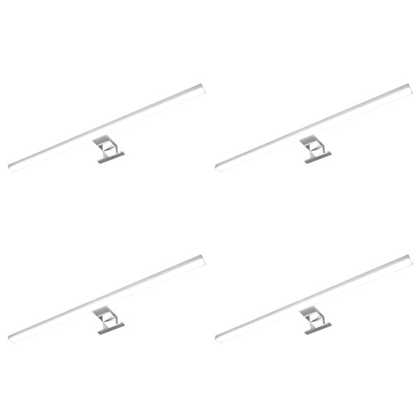 vidaXL Speillamper 4 stk 8 W kj&oslash;lig hvit