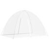 vidaXL Mongolsk myggnett med d&oslash;rer 220 netting hvit 200x150x140 cm