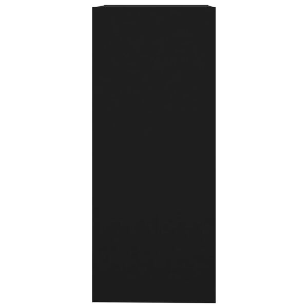 vidaXL Bokhylle/romdeler svart 40x30x72 cm