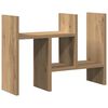vidaXL Pultorganisator Artisan Eik 50 x 15,5 x 35,5 cm Konstruert tre