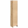 vidaXL Highboard artisan eik 37,5x35x180 cm konstruert tre