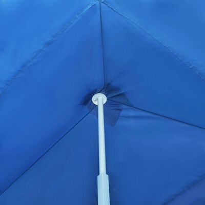 vidaXL Sammenleggbart festtelt popup med 8 sidevegger 3x9 m blå