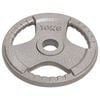 vidaXL Olympiske vektskiver 2 stk 20 kg st&oslash;pejern