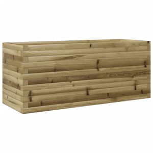 vidaXL Plantekasse 110x40x45,5 cm impregnert furu