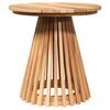 vidaXL Sidetabell Brun 50 x 50 x 49,5 cm Massivt Teaktre
