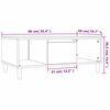 vidaXL Salongbord sonoma eik 90x50x36,5 cm konstruert tre