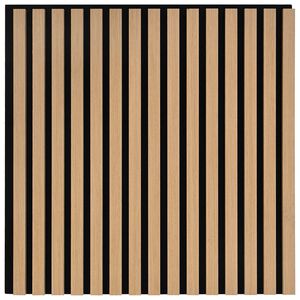 vidaXL Veggpaneler 8 stk. 60,5 x 60 cm Naturlig