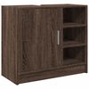 vidaXL Servantskap brun eik 63x29x55 cm konstruert tre