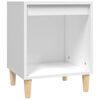 vidaXL Nattbord hvit 40x35x50 cm konstruert tre