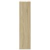 vidaXL Bokhylle sonoma eik 50x25x105 cm konstruert tre
